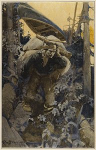 Illustration pour Days Off and Other Digressions (lithographie couleur) - American School