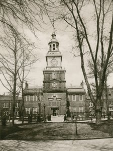 Independence Hall, Philadelphie - American School