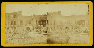 Intérieur de Fort Sumter - American School