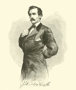 J Wilkes Booth, avril 1865 - American School