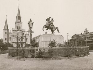 Jackson Square, La Nouvelle-Orléans - American School