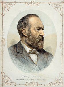 James A. Garfield (1831-81), futur président des États-Unis - American School