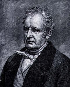James Fennimore Cooper (1789-1851) (gravure) - American School