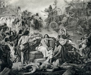 Jérémie lors de la chute de Jérusalem, tiré de l