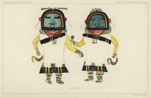 Koroctu (lithographie couleur) - American School