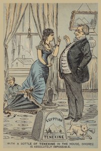 Robe de dame collée au sol avec de la Tenexine égyptienne - American School