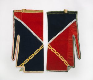 Jambières, Chippewa, vers 1840 - American School