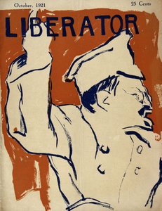 Léon Trotsky (1879-1940) - dans «Liberator» par Oct 1921
