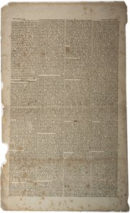 Liberté de parole et de la presse, janvier 1799