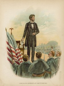 Discours de Lincoln à Gettysburg - American School