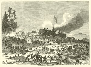 Assaut de Longstreet sur Fort Sanders, novembre 1863 - American School