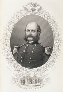 Major General Ambrose Everett Burnside, de 