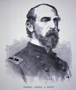 Major Général George Meade (1815-72) - American School