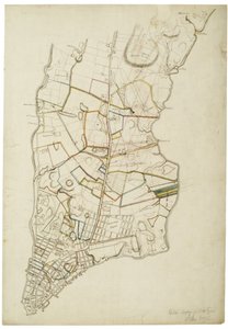Île de Manhattan vers 1765-1770 de la Batterie à au-dessus de Turtle Bay, 1845 - American School