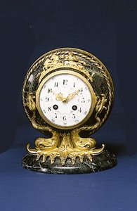 Pendule de cheminée vendue par Black, Starr & Frost, vers 1875-1900 - American School