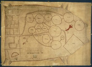 Carte des Terres Indiennes Natives, c.1721-25 - American School