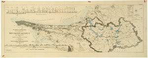 Carte du nouvel aqueduc de Croton, ancien aqueduc et pipeline de la rivière Bronx ainsi que les bassins versants de Croton, Bronx - American School