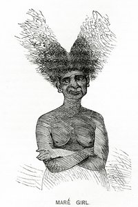 Mare Girl, illustration de Appletons Journal, 4 mai 1872