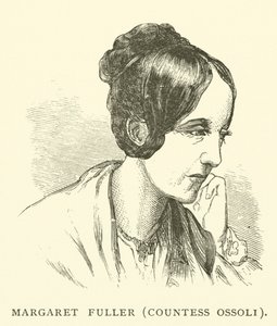 Margaret Fuller, comtesse Ossoli, journaliste américaine et militante des droits de la femme (gravure) - American School