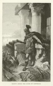 Marius parmi les ruines de Carthage - American School