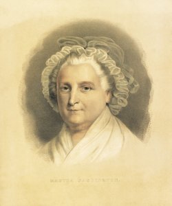Martha Washington, pub. 1857 - American School
