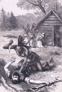 Massacre des colons, illustration de l