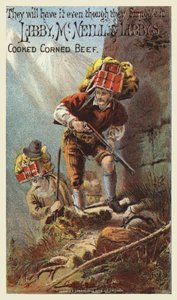 Hommes contrebandiers de corned-beef - American School
