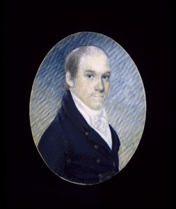 Miniature de William Cadogan Simes (1773-1824), vers 1810-1824 - American School