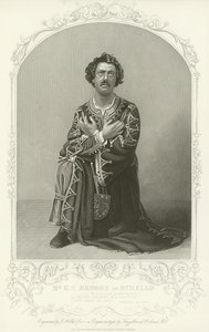 M. G V Brooke comme Othello, Othello, Acte III, scène 3 - American School