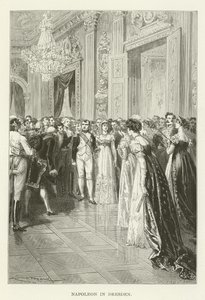 Napoléon à Dresde - American School