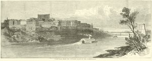 Nashville depuis la rive opposée du Cumberland, décembre 1864