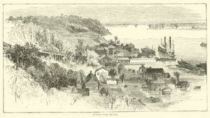 Natchez sous la colline, mai 1862