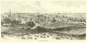 Natchez sur la colline, mai 1862 - American School
