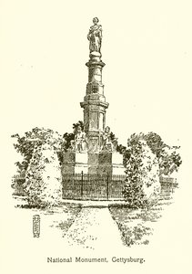 Monument National, Gettysburg - American School