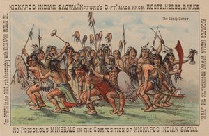 Danse du scalp amérindienne