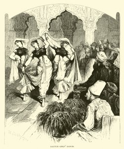 Danse des filles Nautch - American School