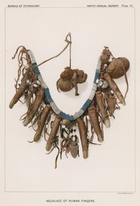Collier de doigts humains - American School