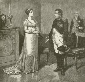Napoléon annonçant à Joséphine son Divorce - American School