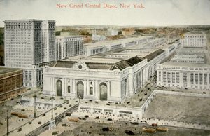 Nouveau Grand Central Depot, New York, c.1905 - American School