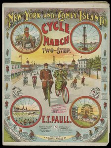 Marche cycliste de New York et Coney Island - American School