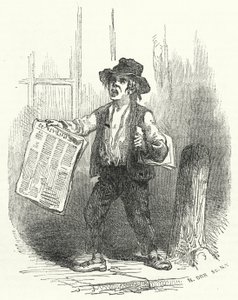 Vendeur de journaux