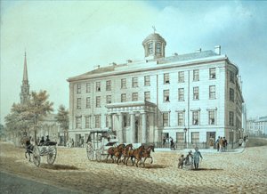 Scène de rue nord-américaine - American School