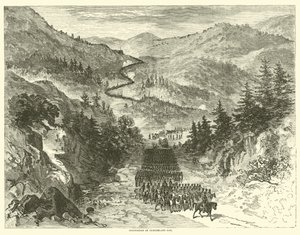Occupation de Cumberland Gap, septembre 1863 - American School