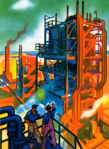 Série de pétrole : Raffinerie - American School