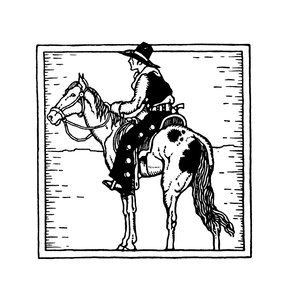 Cowboy américain de l