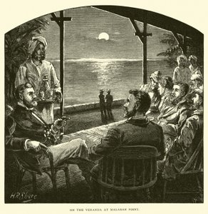 Sur la véranda à Malabar Point - American School