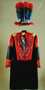 Robe de mariage de femme Osage, de l