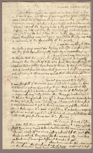 Page 1, Lettre d