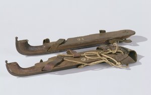 Paire de patins à glace, 1825-75