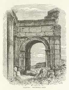 Palmyre, Arc de triomphe - American School